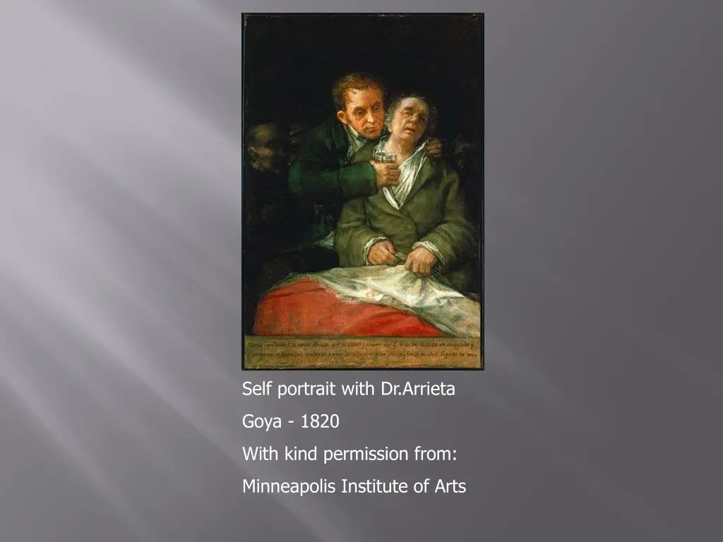 self portrait with dr arrieta