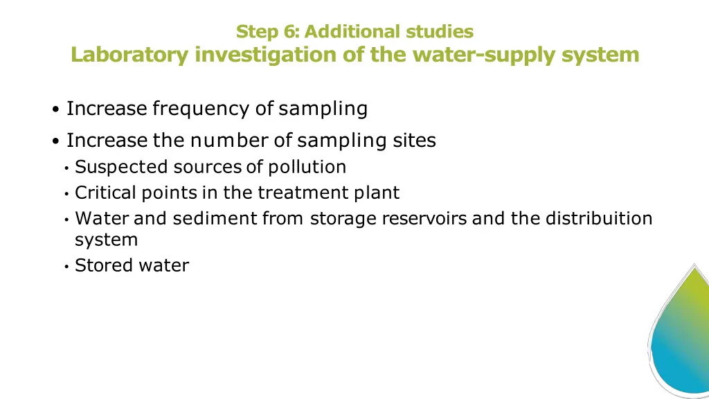 step 6 additional studies 1