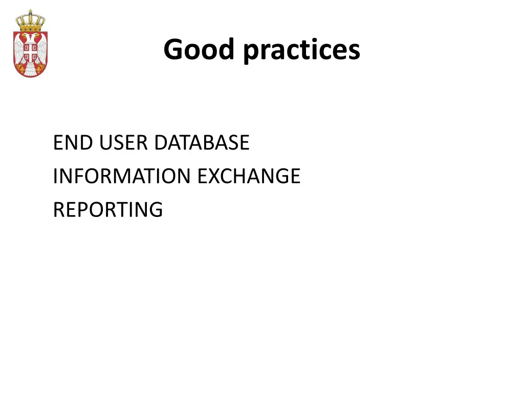 good practices