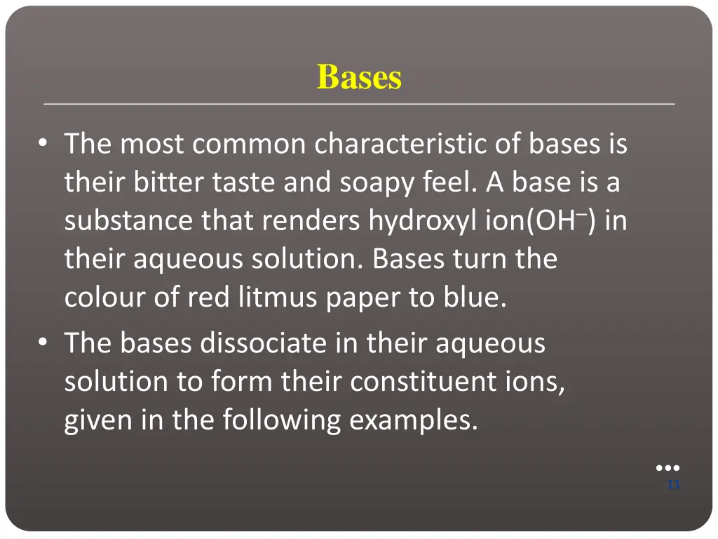 bases