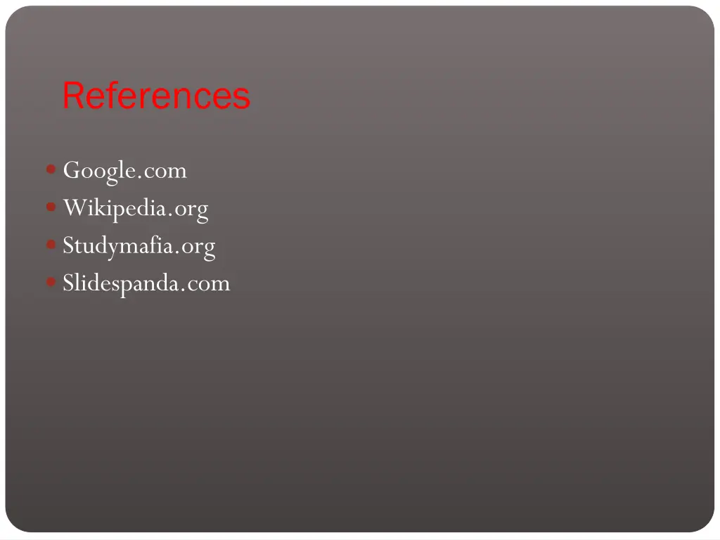 references