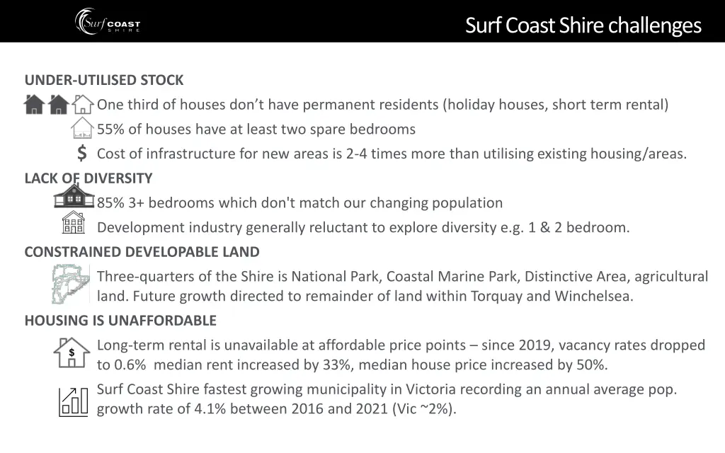 surf coast shire challenges