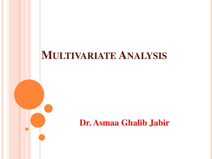 m ultivariate a nalysis
