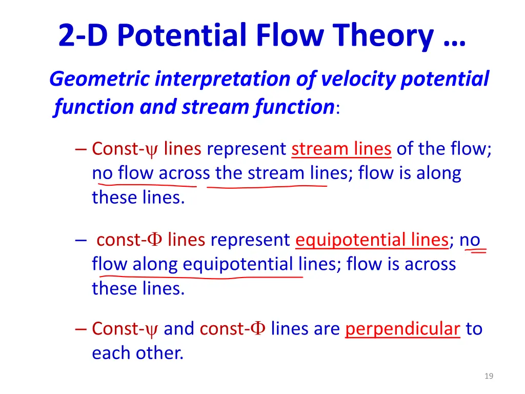 2 d potential flow theory 10
