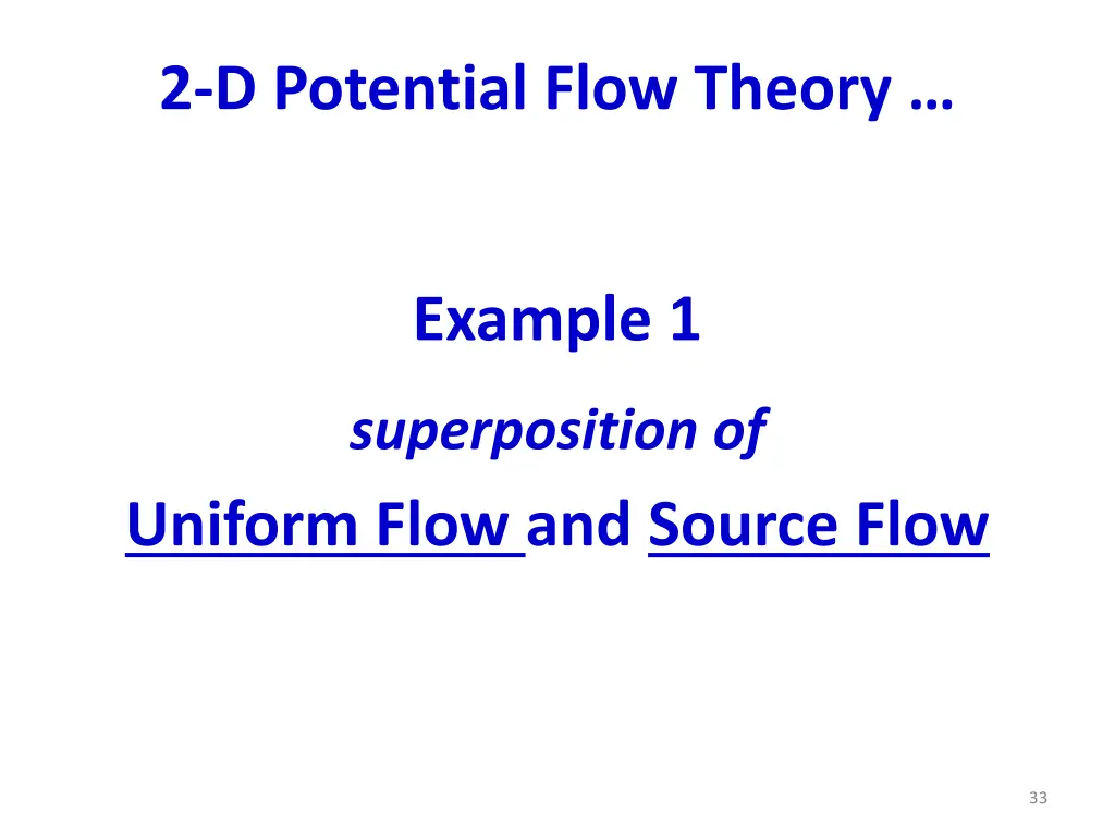 2 d potential flow theory 15