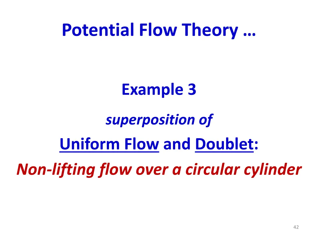 potential flow theory 1