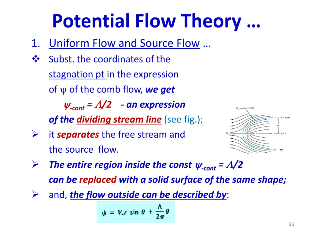 potential flow theory 1 uniform flow and source