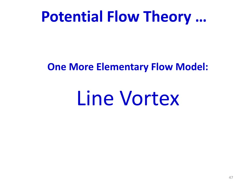 potential flow theory 5