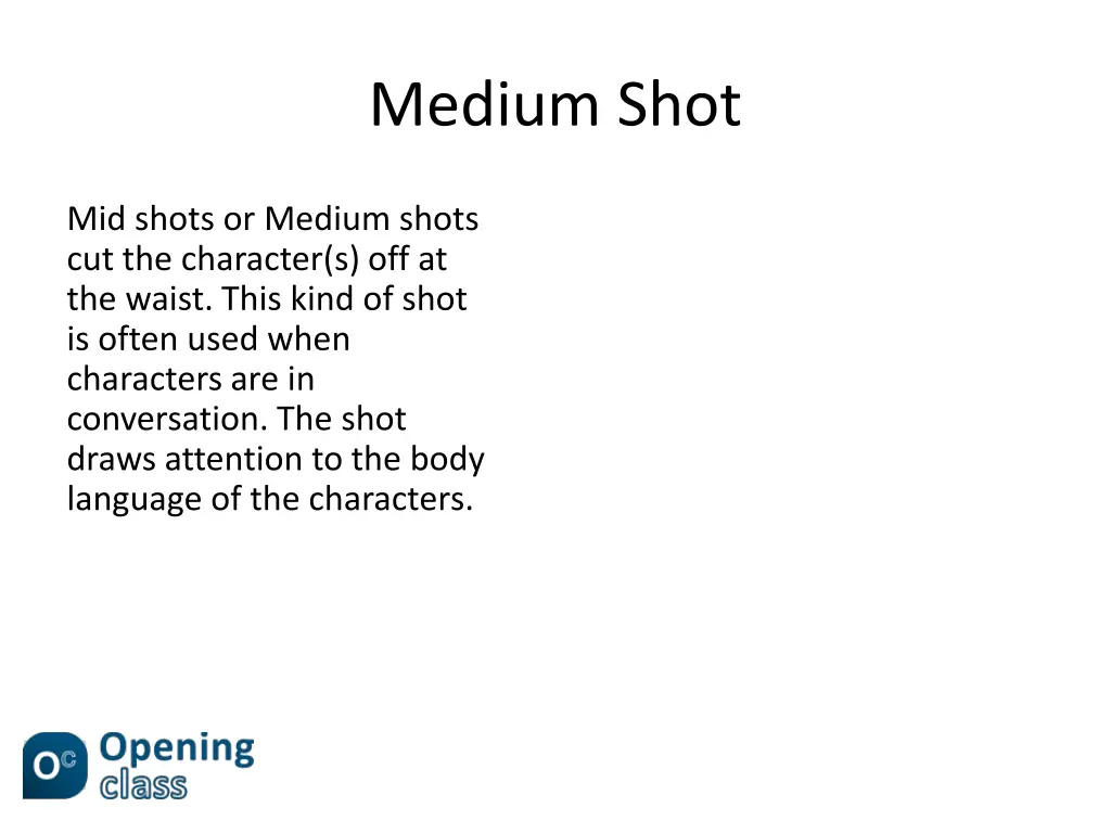medium shot