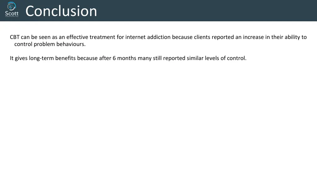 conclusion