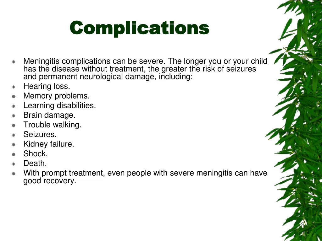 complications complications
