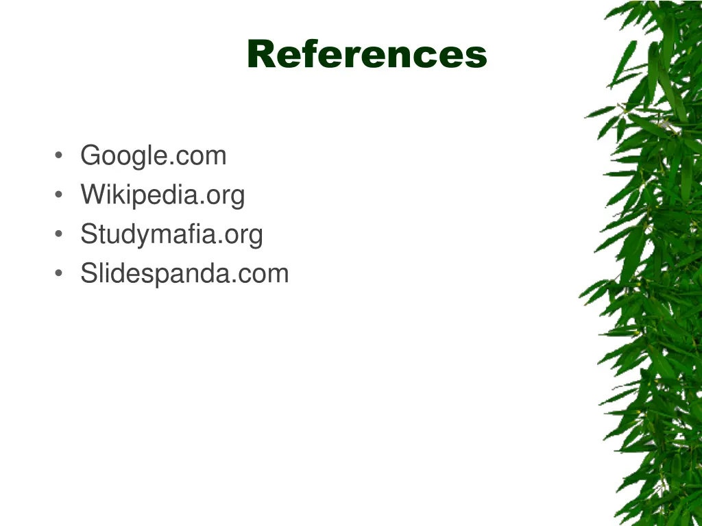 references