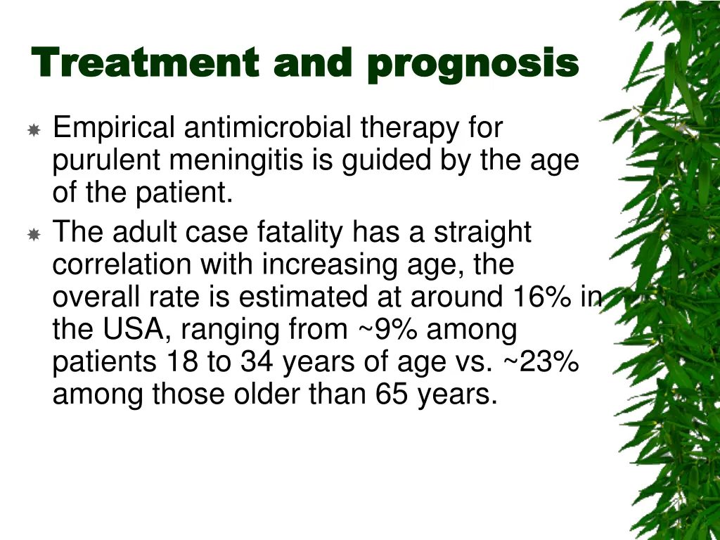 treatment and prognosis treatment and prognosis