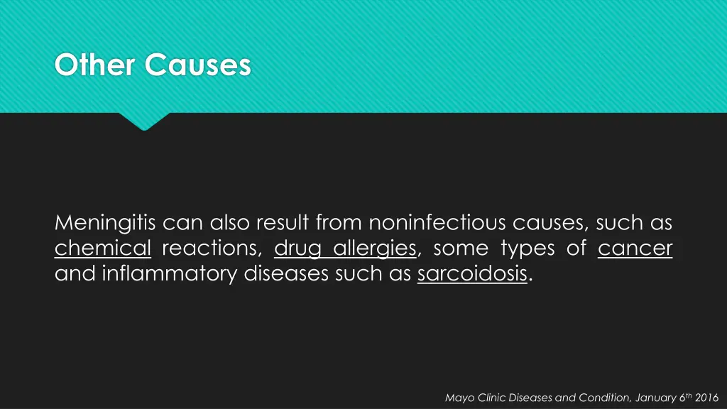 other causes