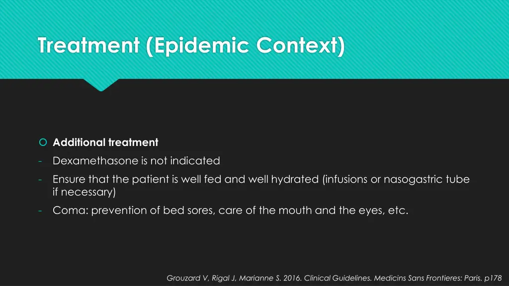 treatment epidemic context 1
