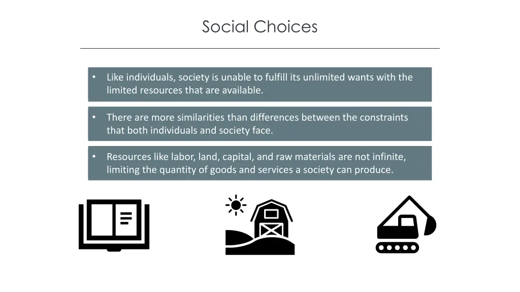 social choices