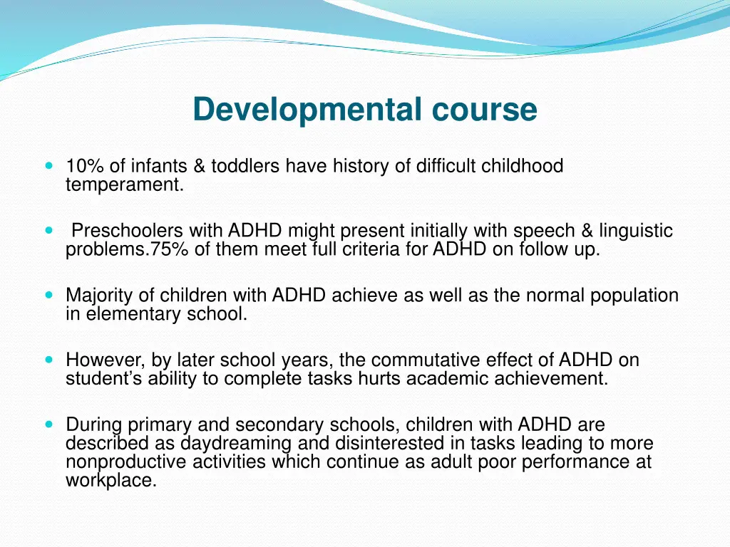developmental course 1