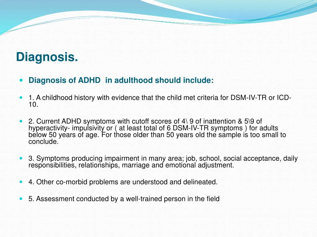 diagnosis
