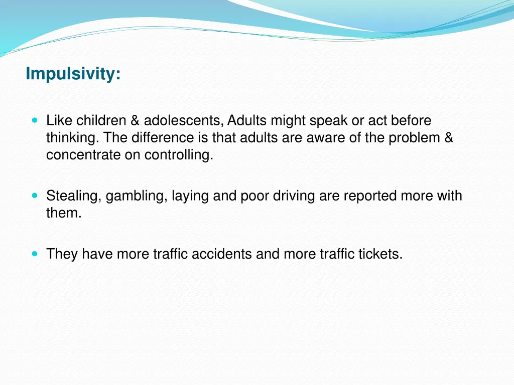 impulsivity 1