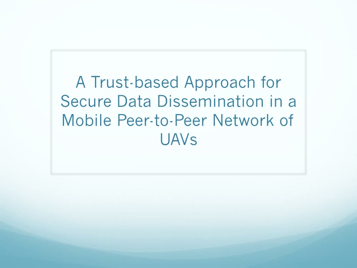 a trust based approach for secure data