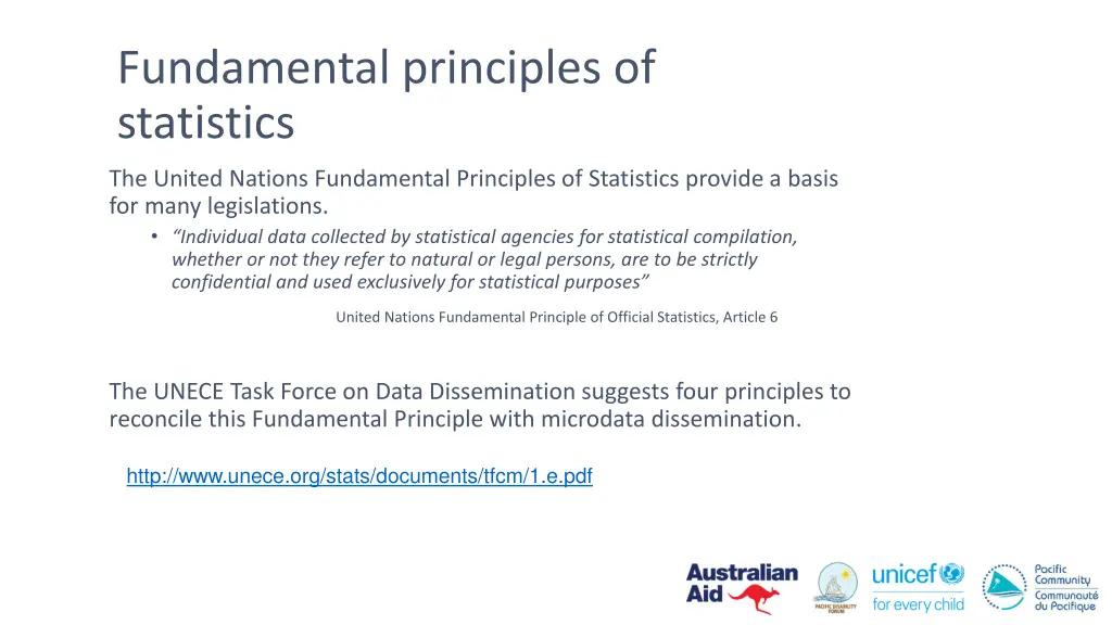 fundamental principles of statistics