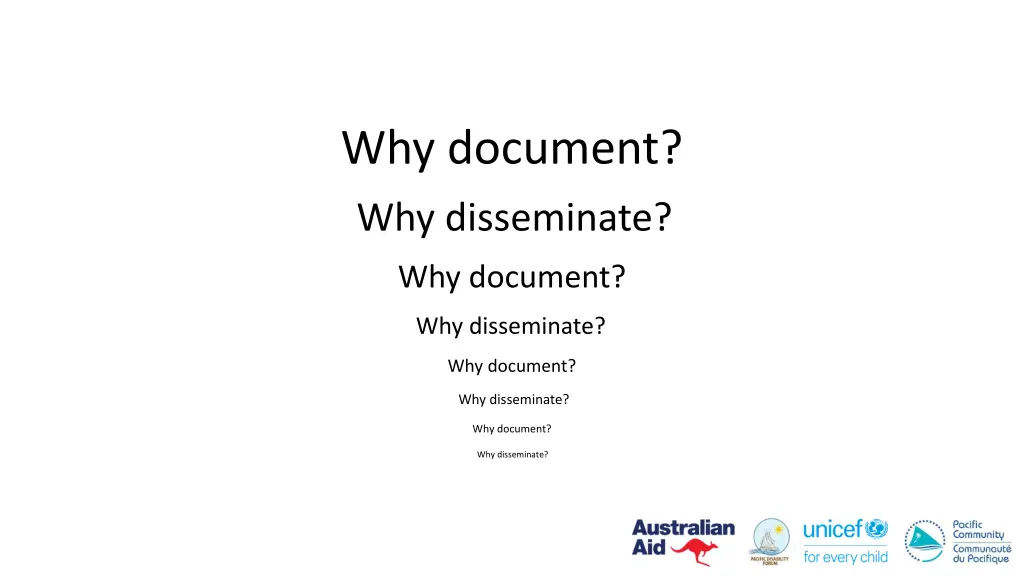 why document