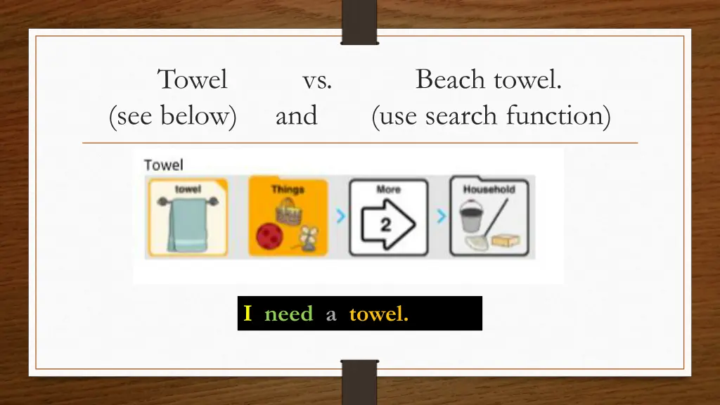 towel vs beach towel see below and use search