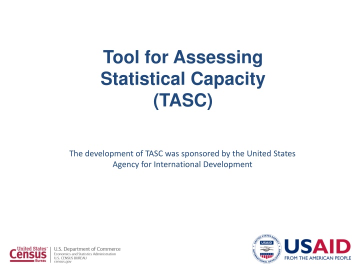 tool for assessing statistical capacity tasc