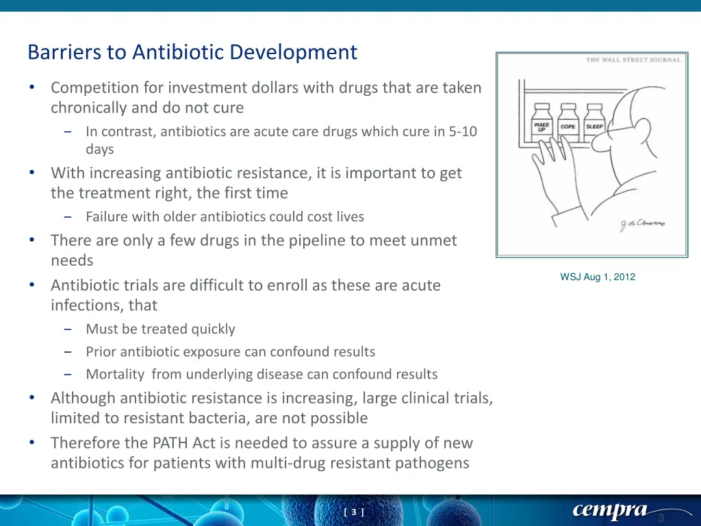 barriers to antibiotic development