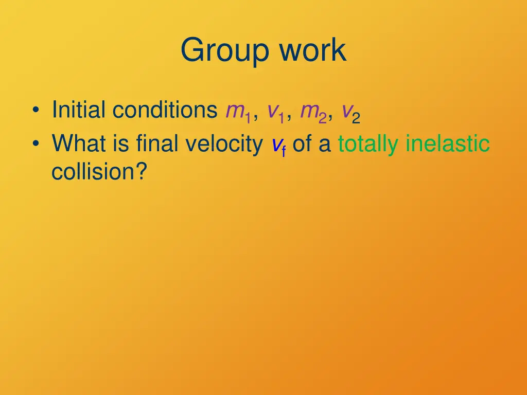 group work