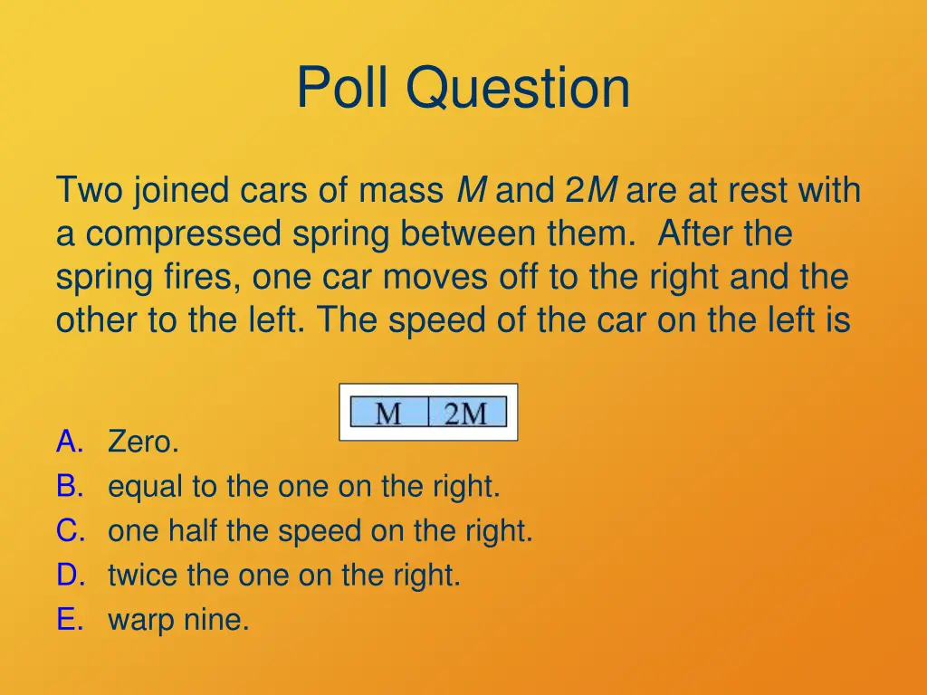 poll question