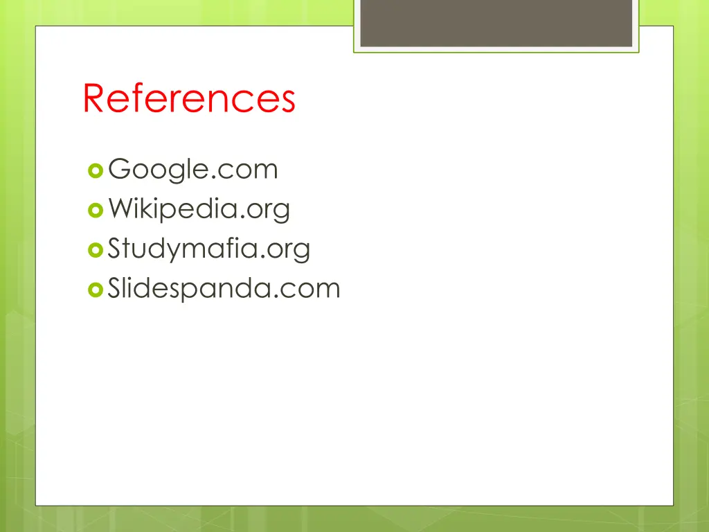 references