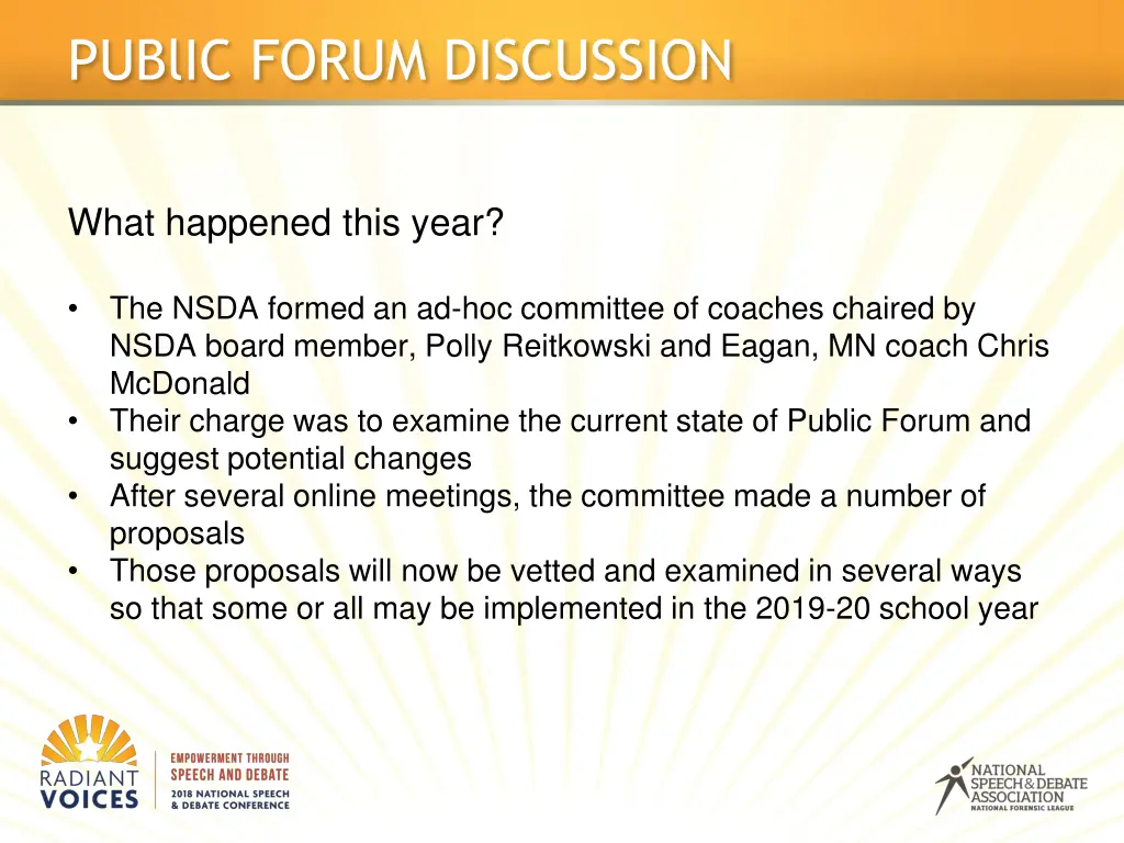public forum discussion 1