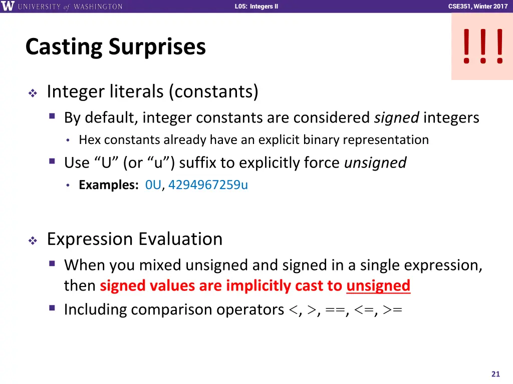 l01 intro combinational logic l05 integers ii 20