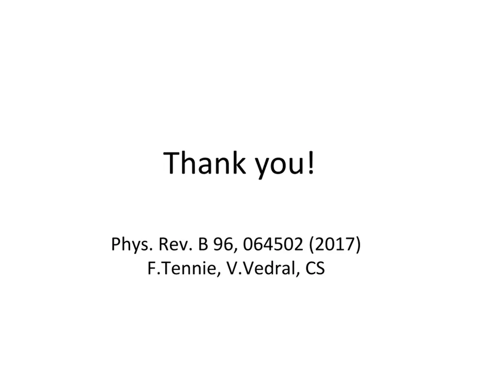 thank you