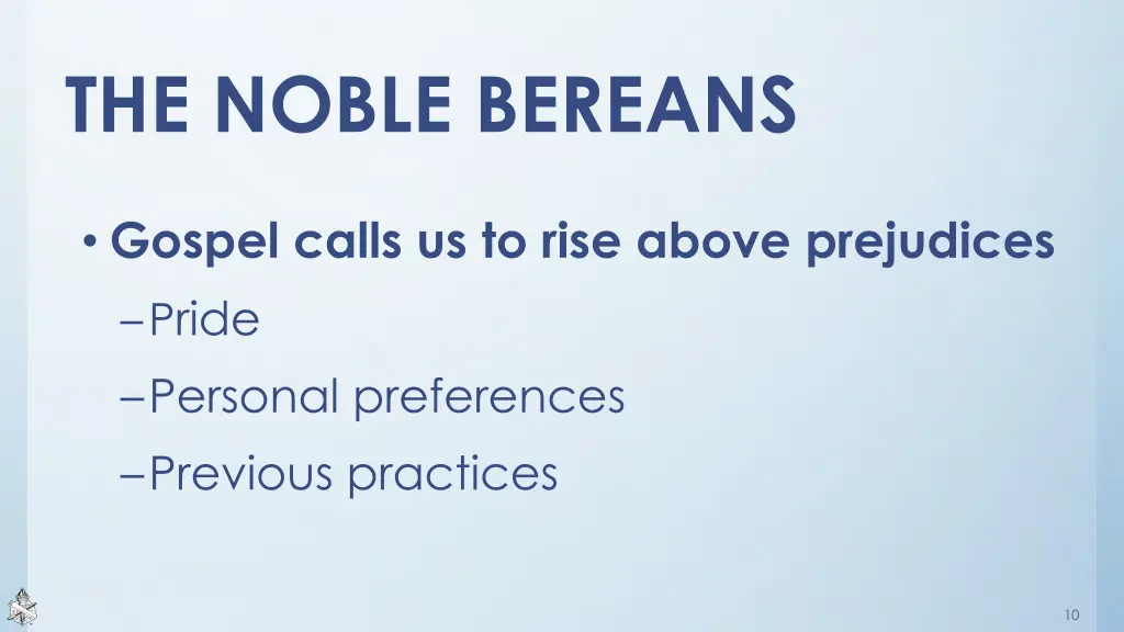 the noble bereans 1