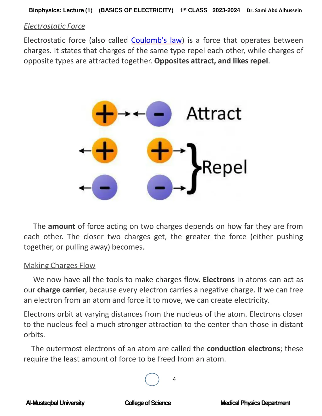 biophysics lecture 1 2