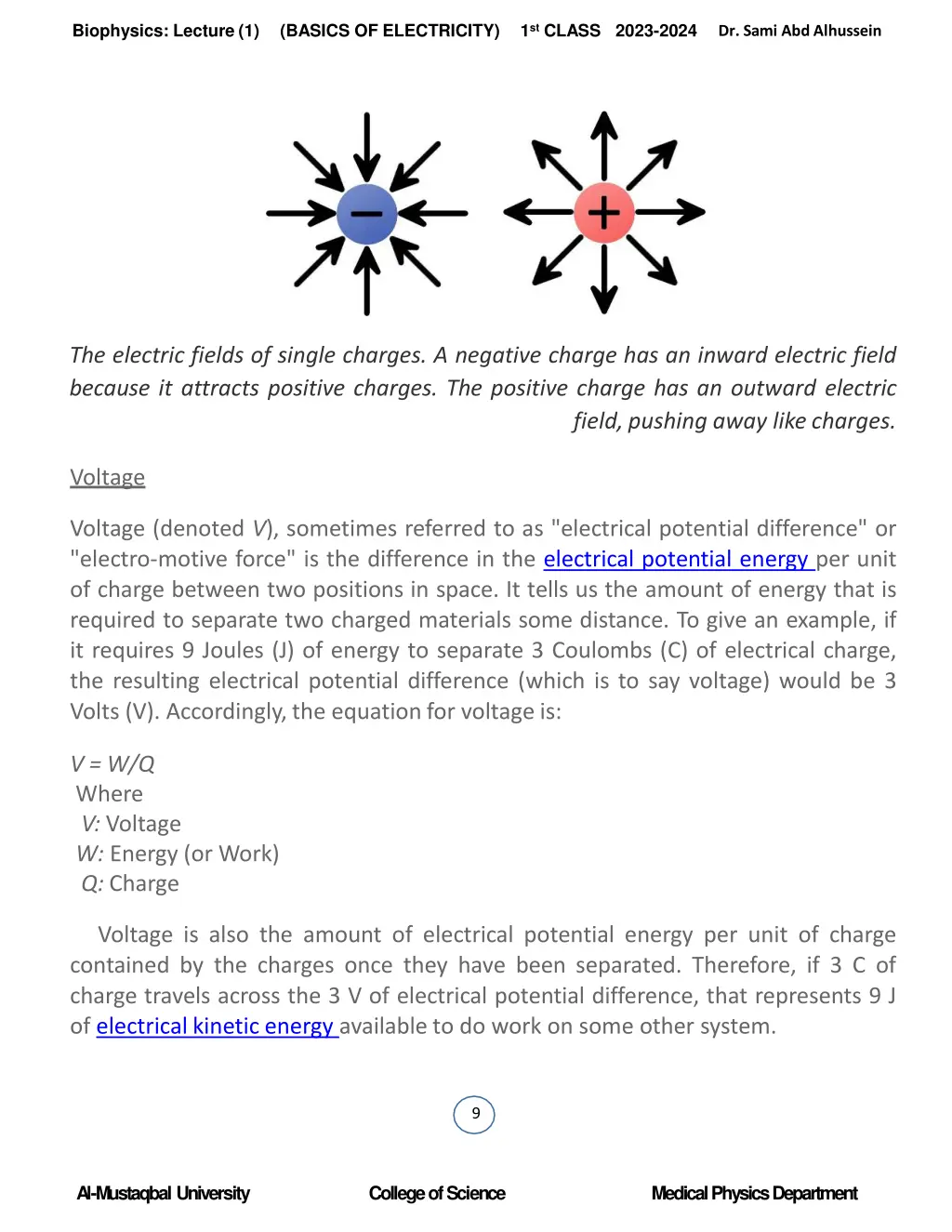 biophysics lecture 1 7