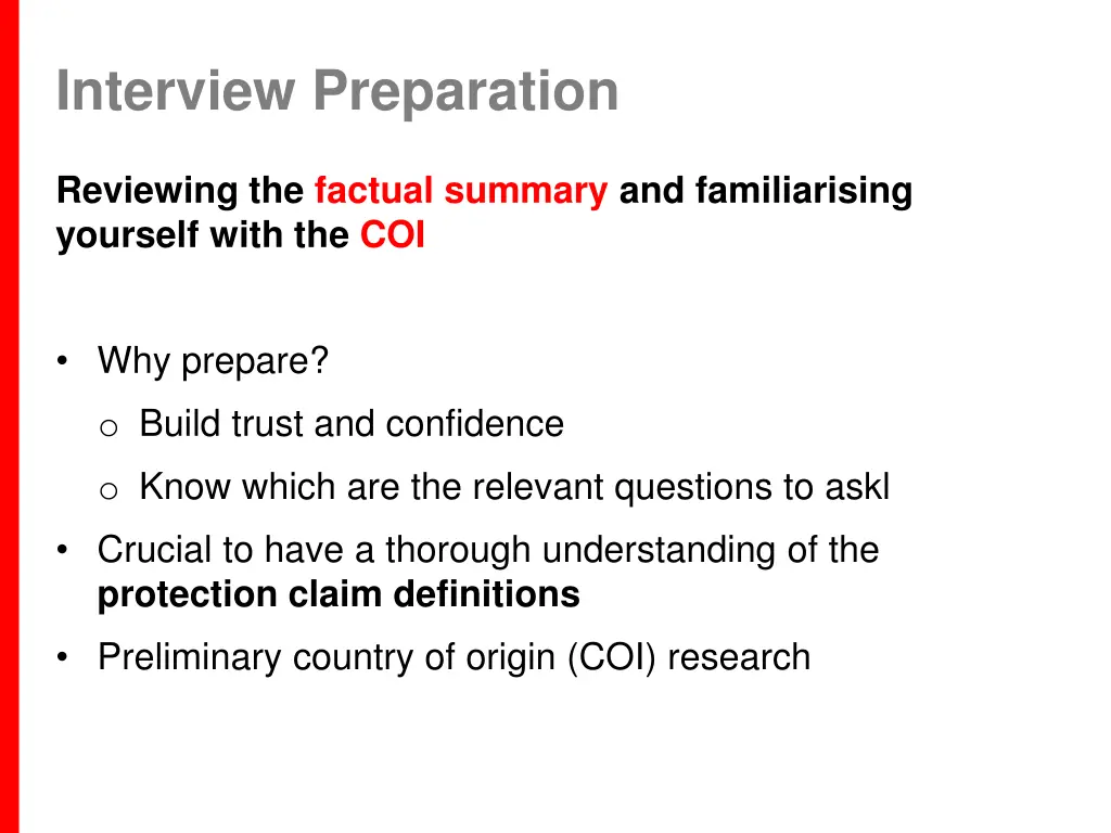 interview preparation