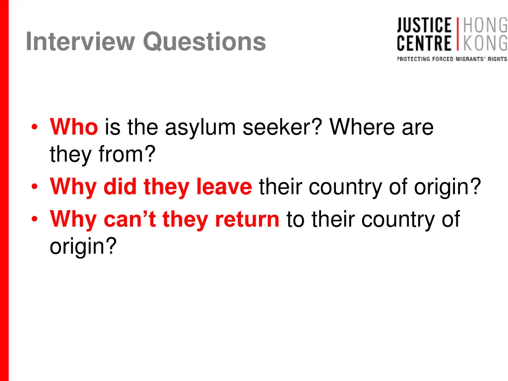 interview questions