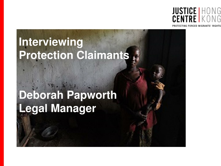 interviewing protection claimants
