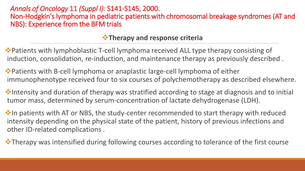 annals of oncology annals of oncology 2
