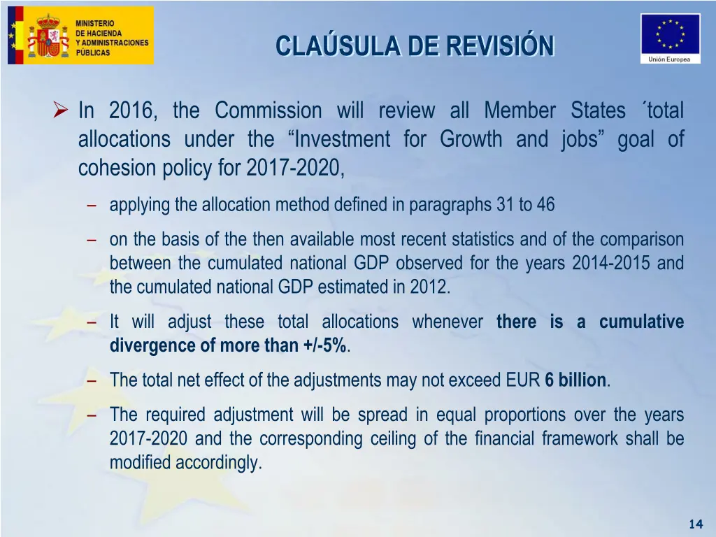 cla sula de revisi n