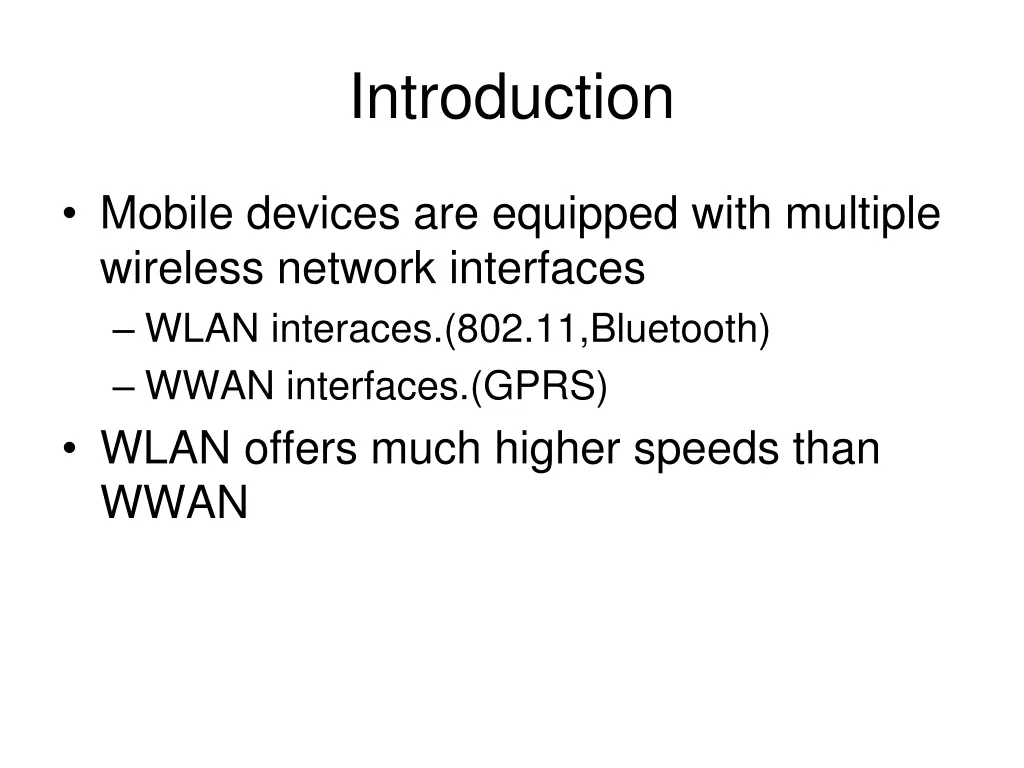 introduction