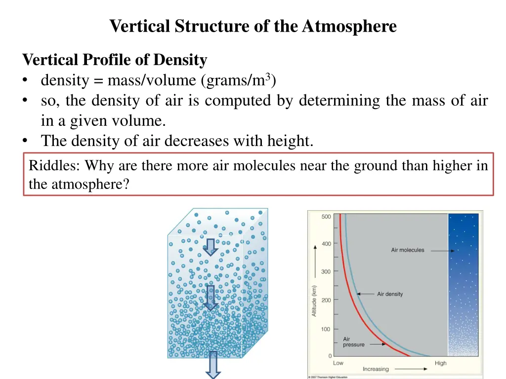 vertical structure of the atmosphere 5