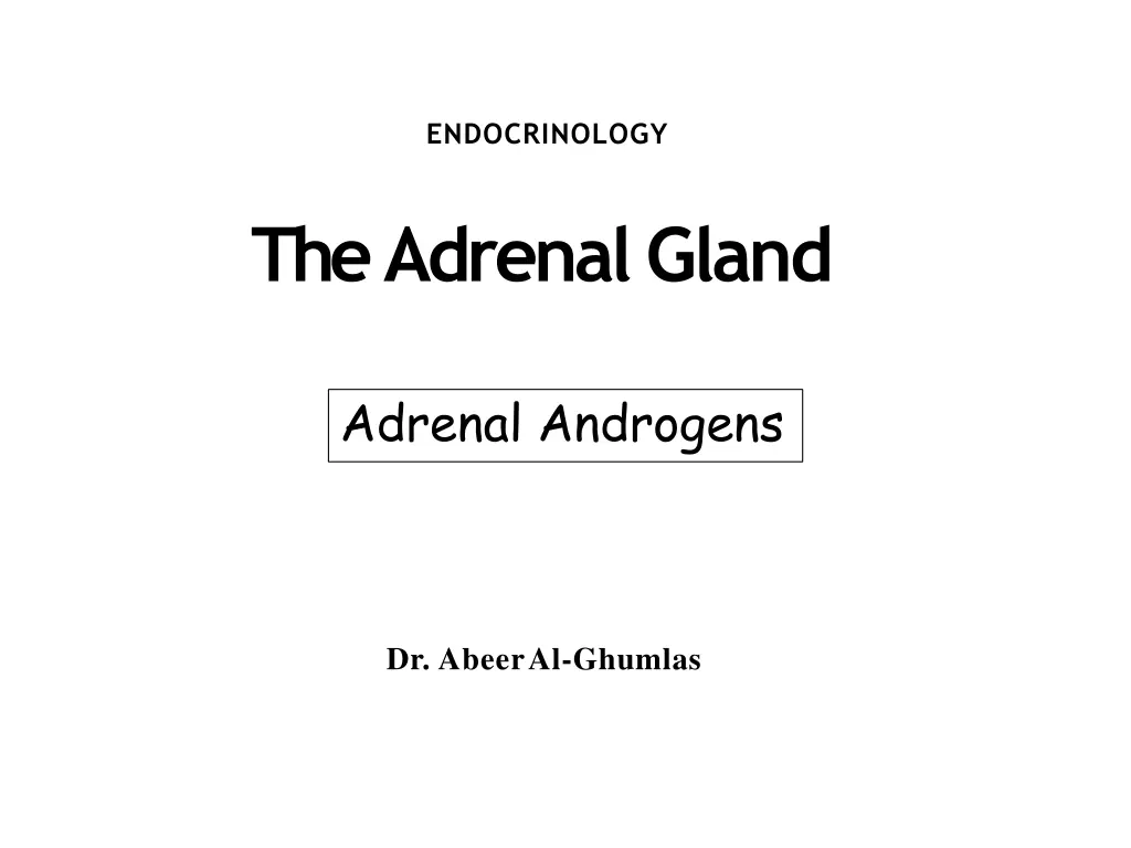 endocrinology