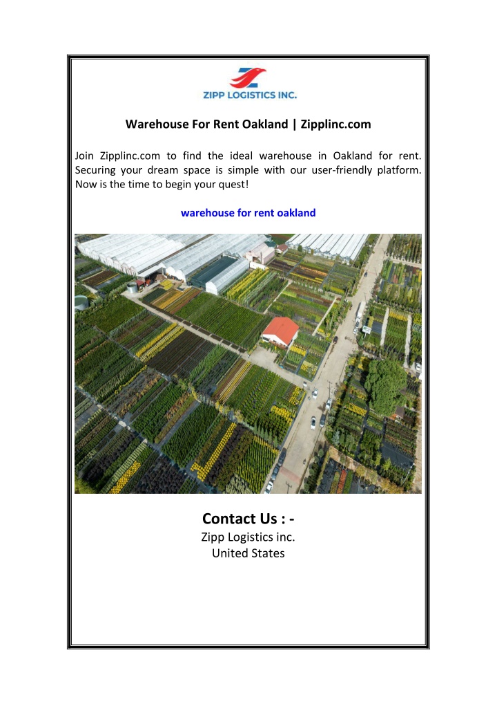 warehouse for rent oakland zipplinc com