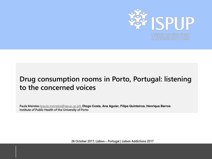 drug consumption rooms in porto portugal