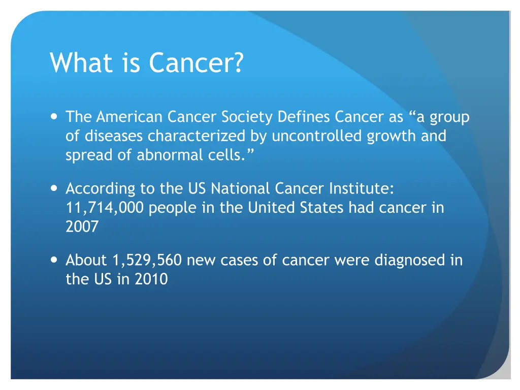 what is cancer