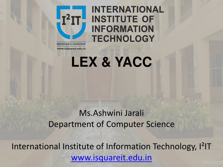 lex yacc